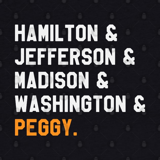 Hamilton & Jefferson & Madison & Washington & Peggy - Funny Hamilton by ahmed4411